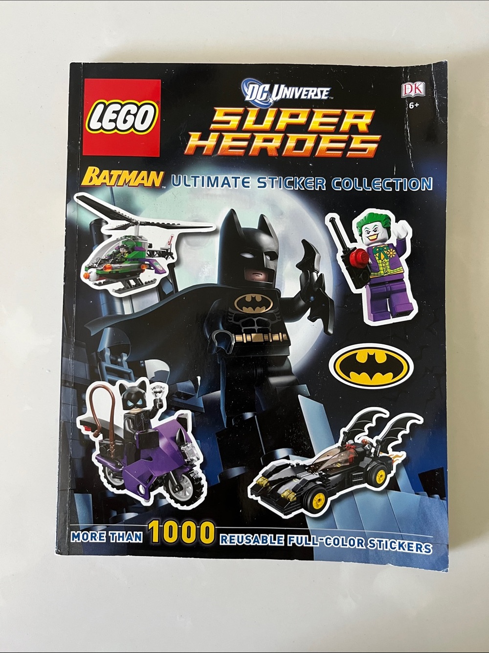 Lego DC universe Batman Sticker Collection Book